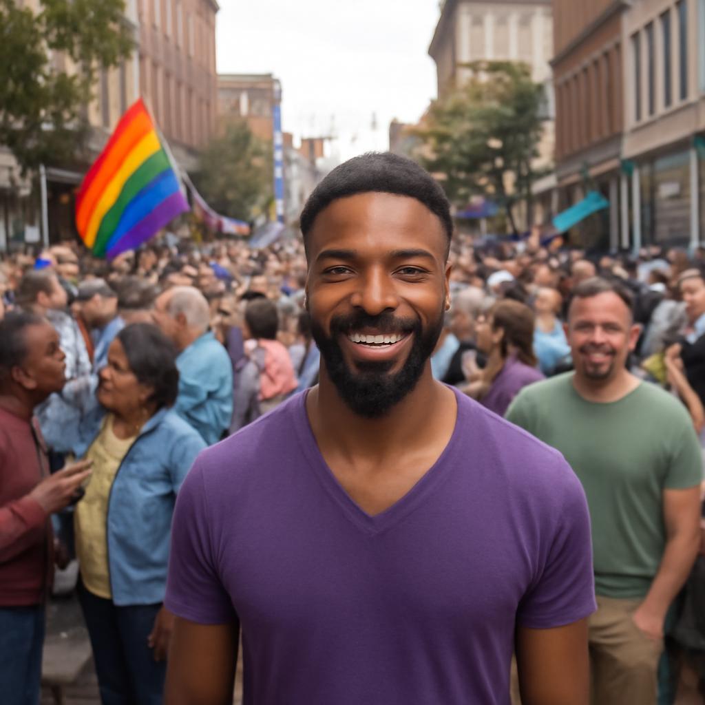 community gathering downtown