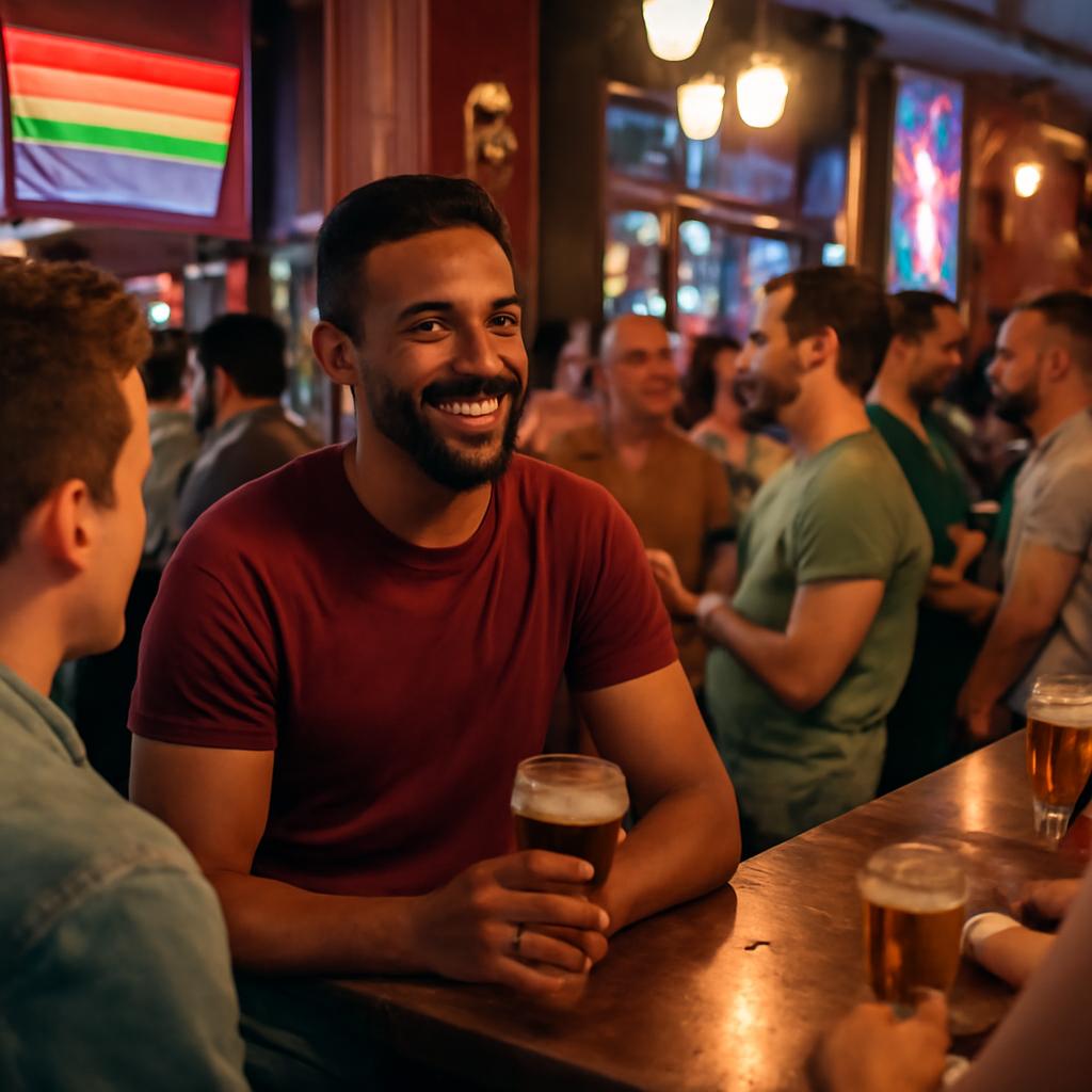 social gathering spot downtown