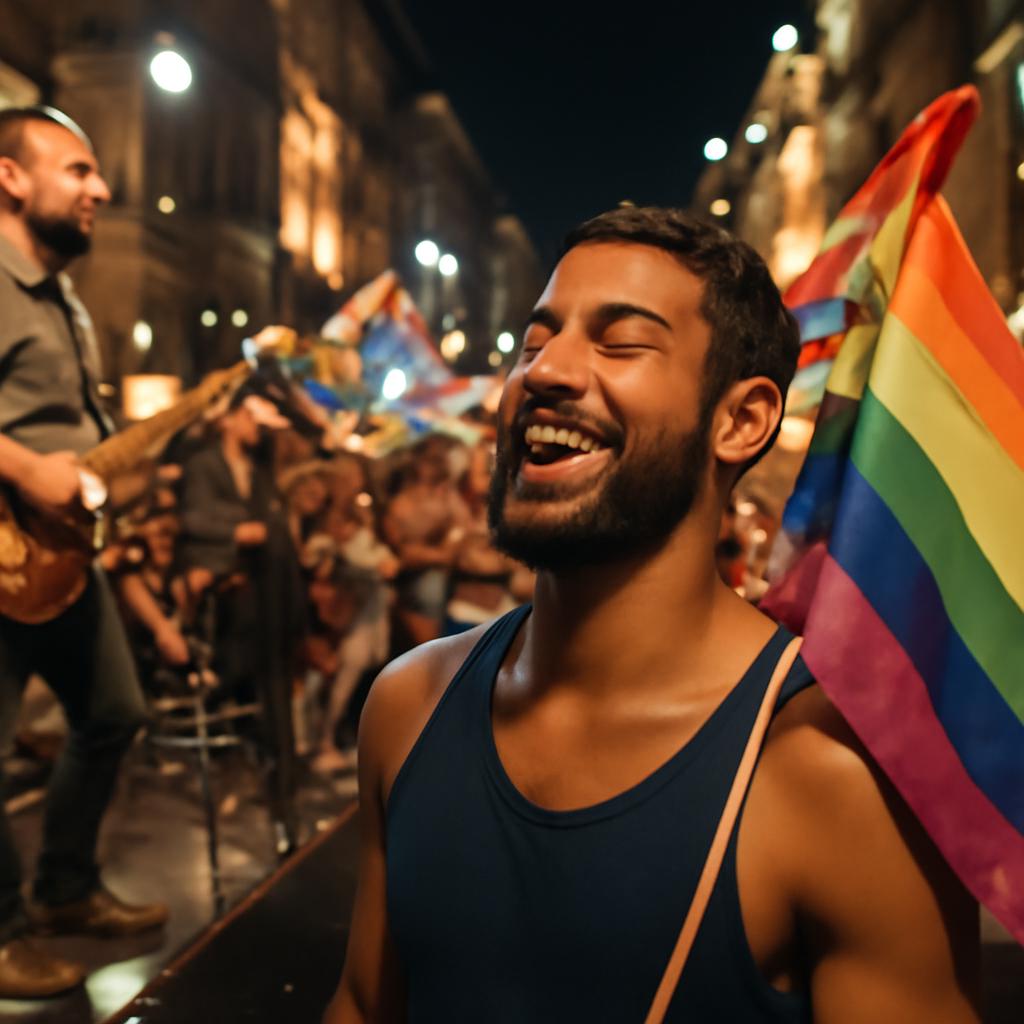 live music event in city