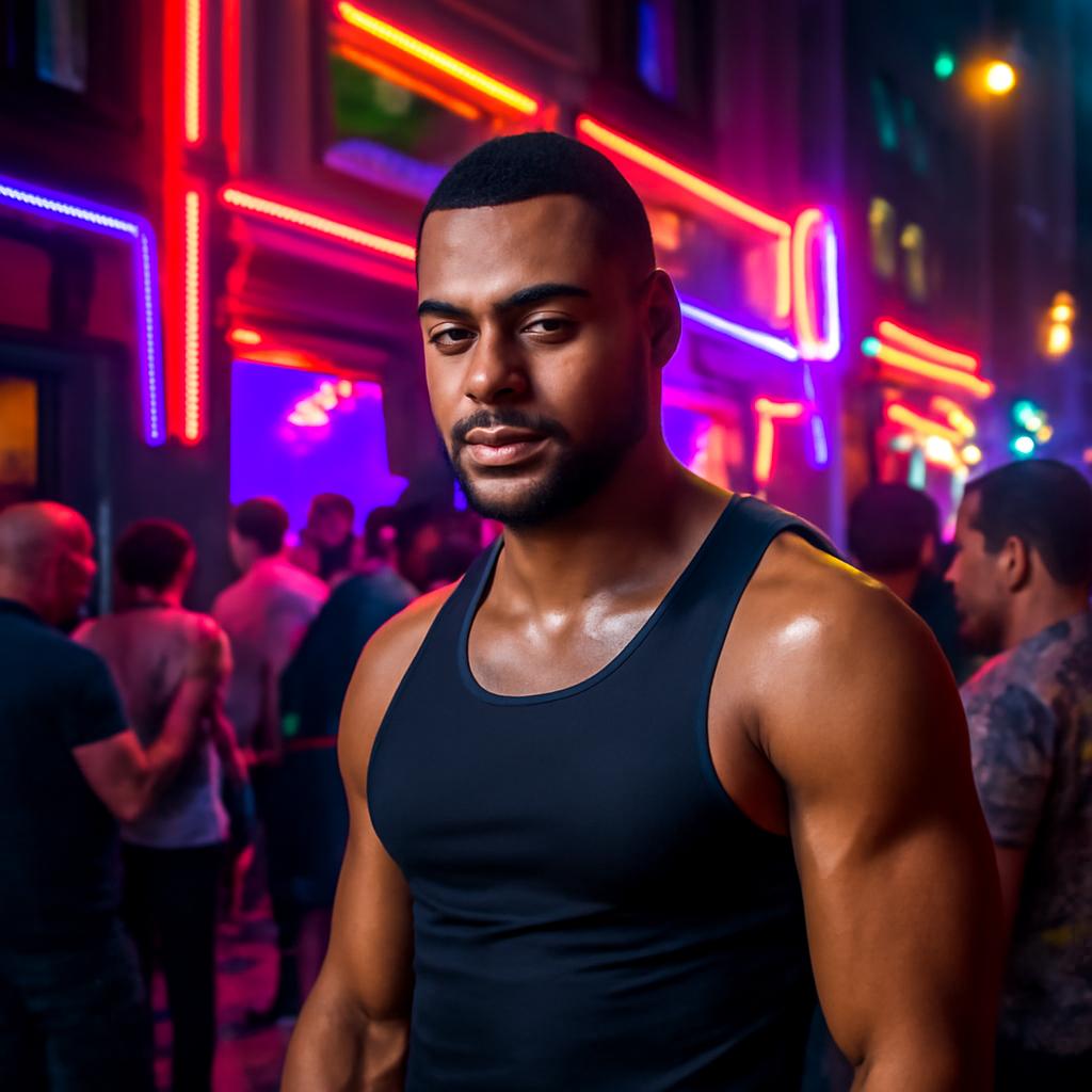 nightclub event in city