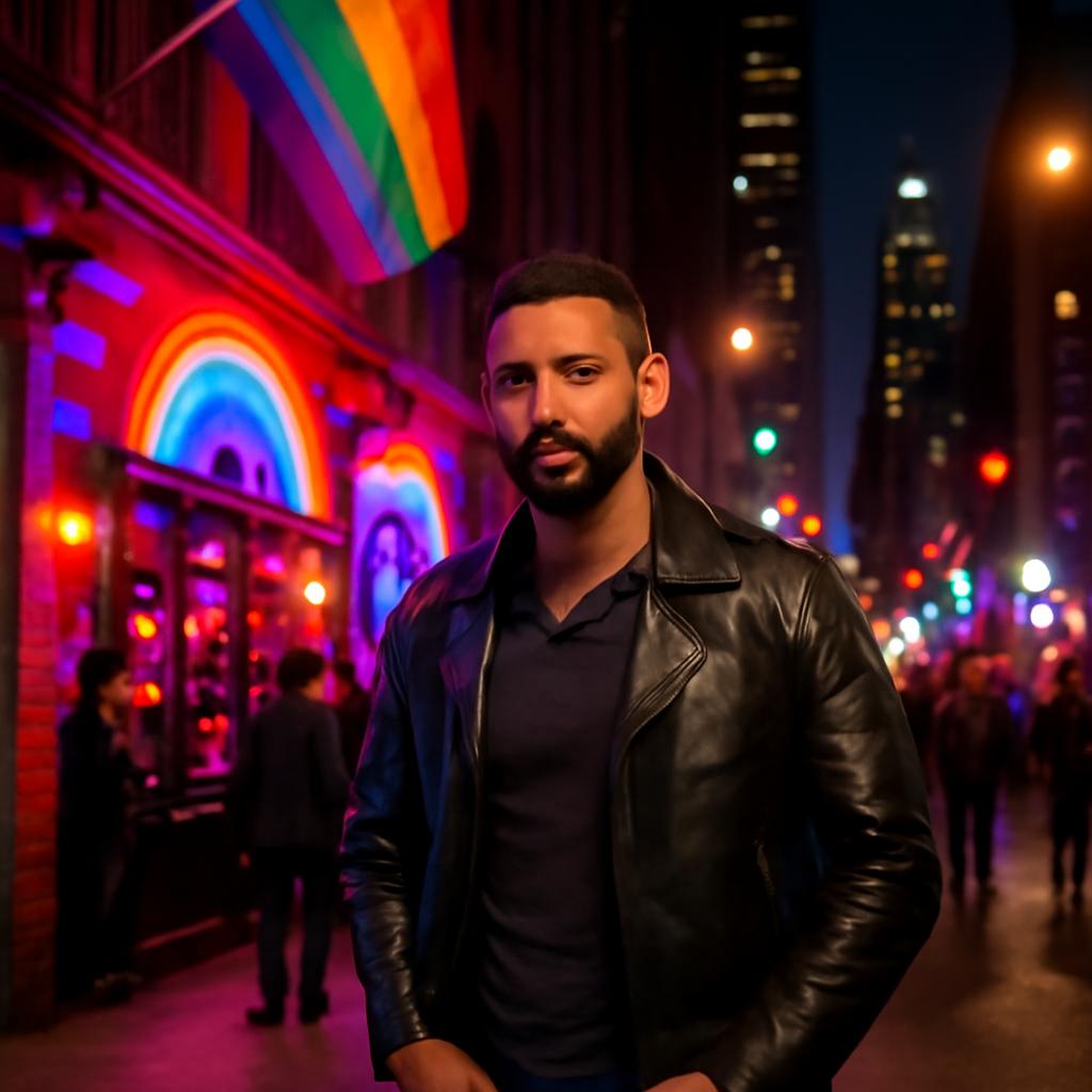 nightlife spot downtown city