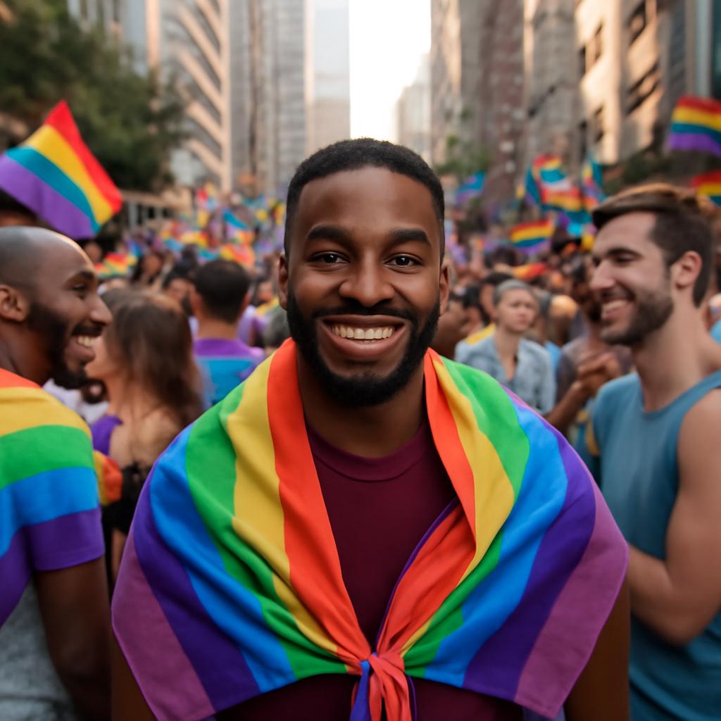lgbtq+ social gathering downtown city