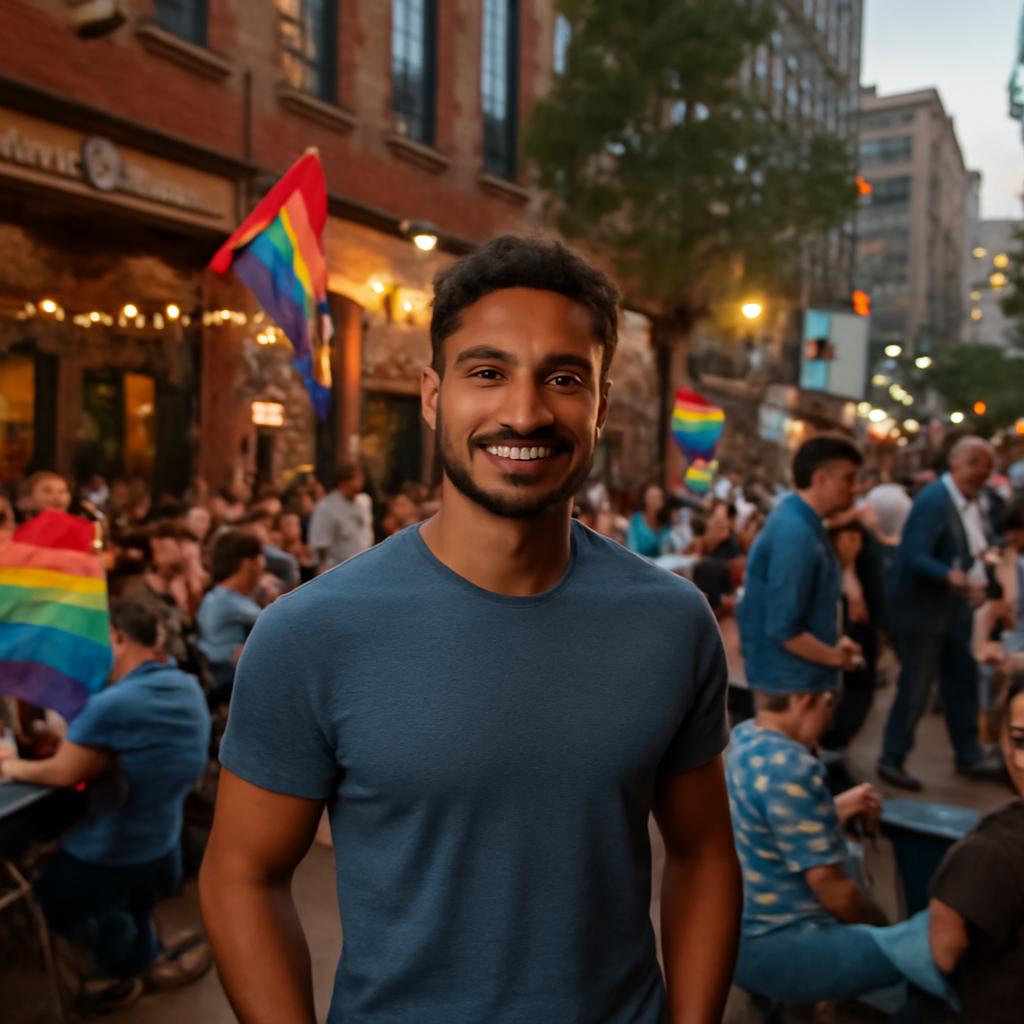 community gathering spot downtown city