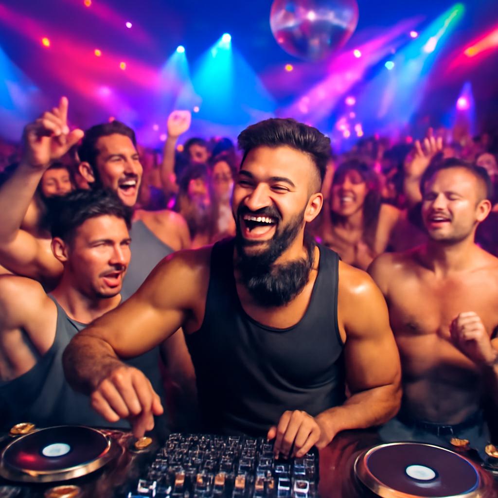 balada animada com DJs internacionais