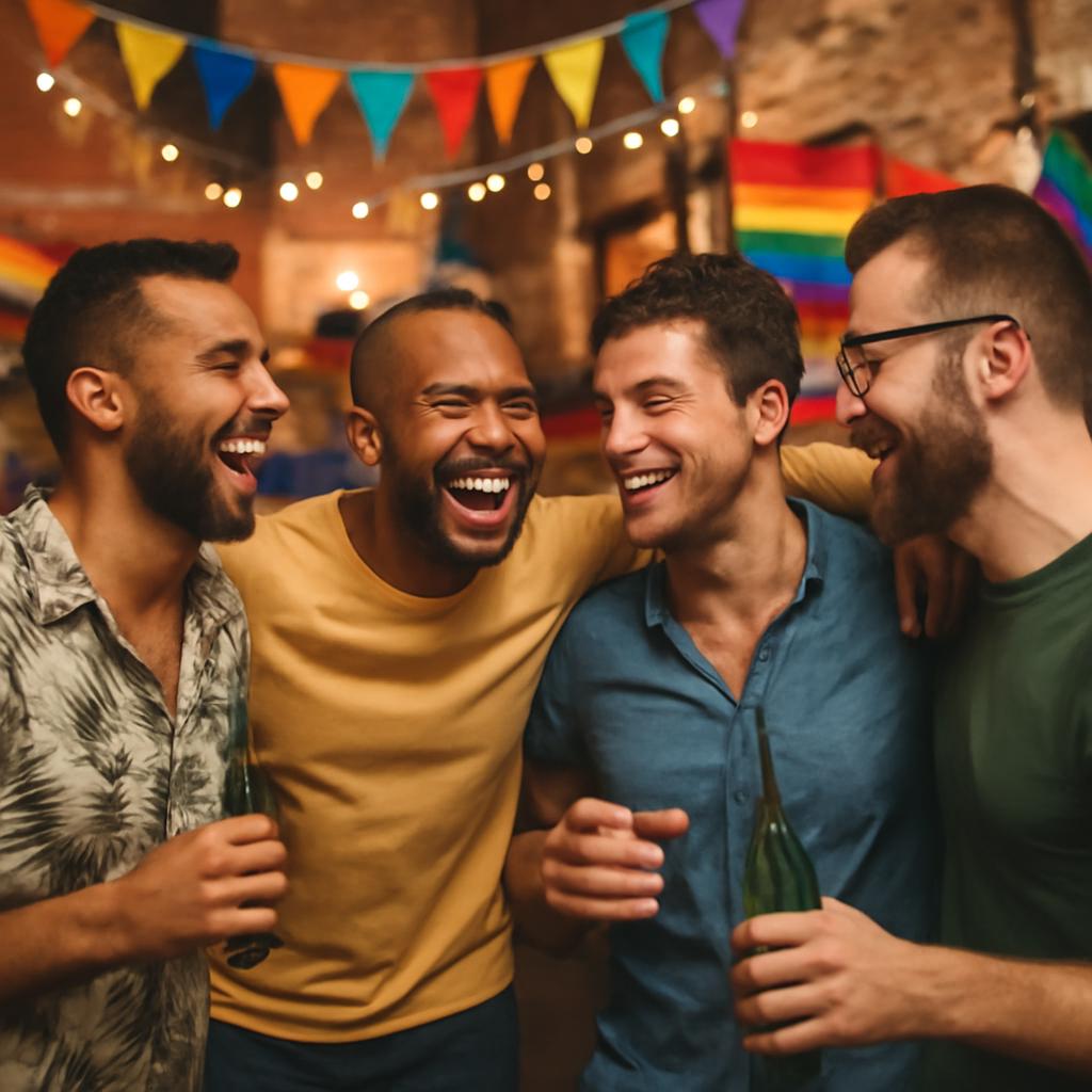 festas para socialização e amizade confiável