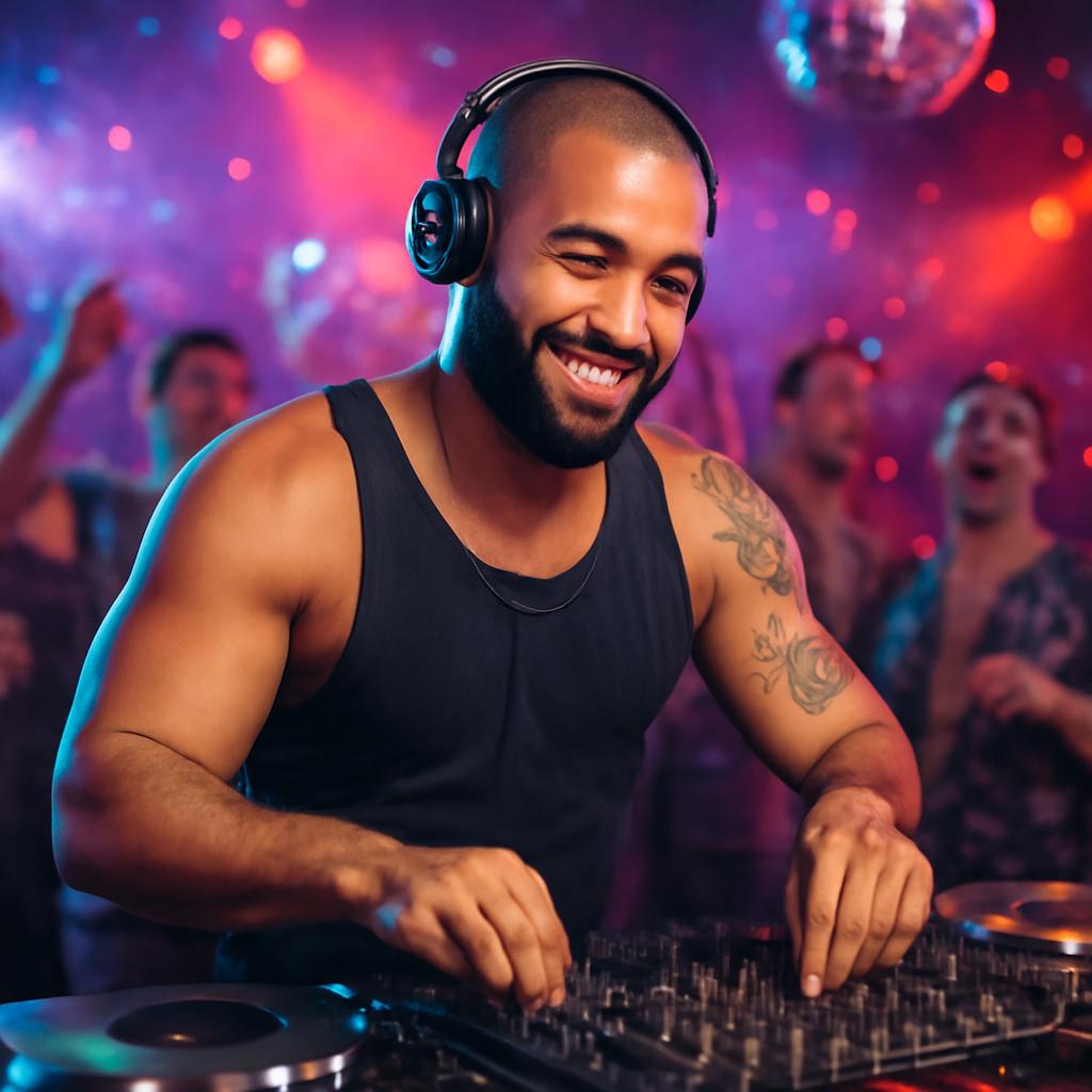 music and entertainment events with DJs