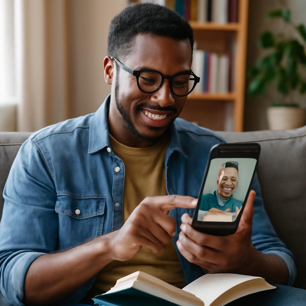 aplicativo para conversar sobre livros