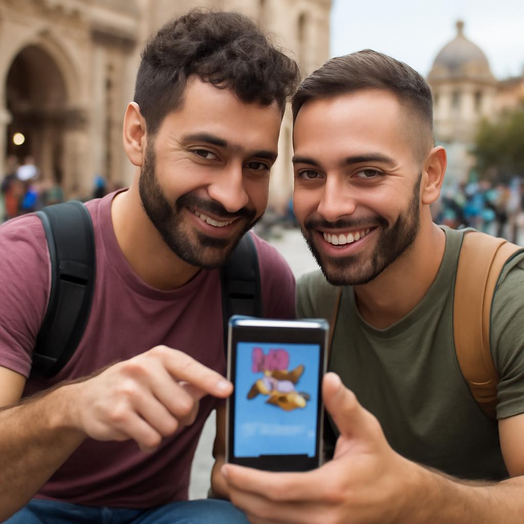 aplicativo amizade para viajantes