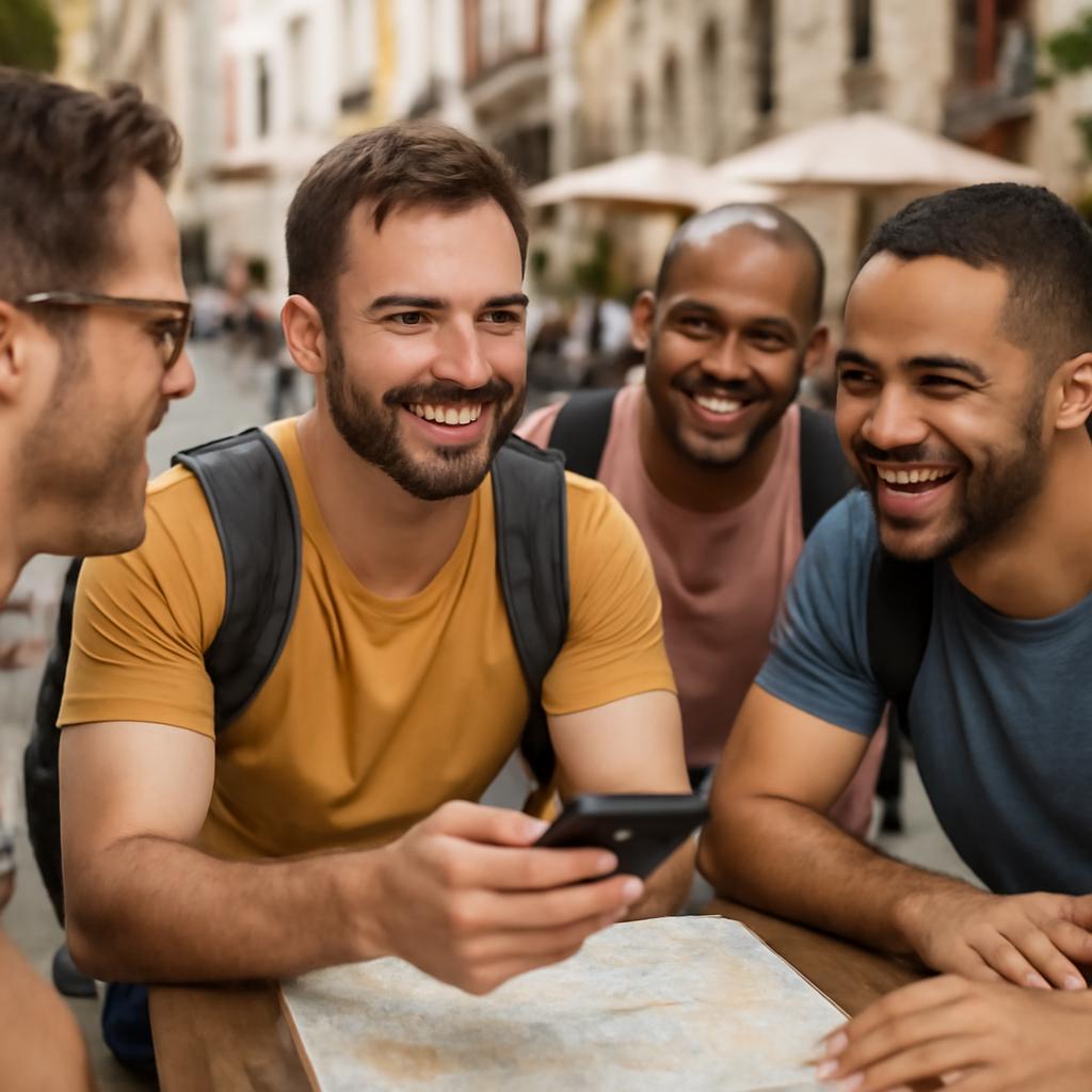 como encontrar amigos viajantes