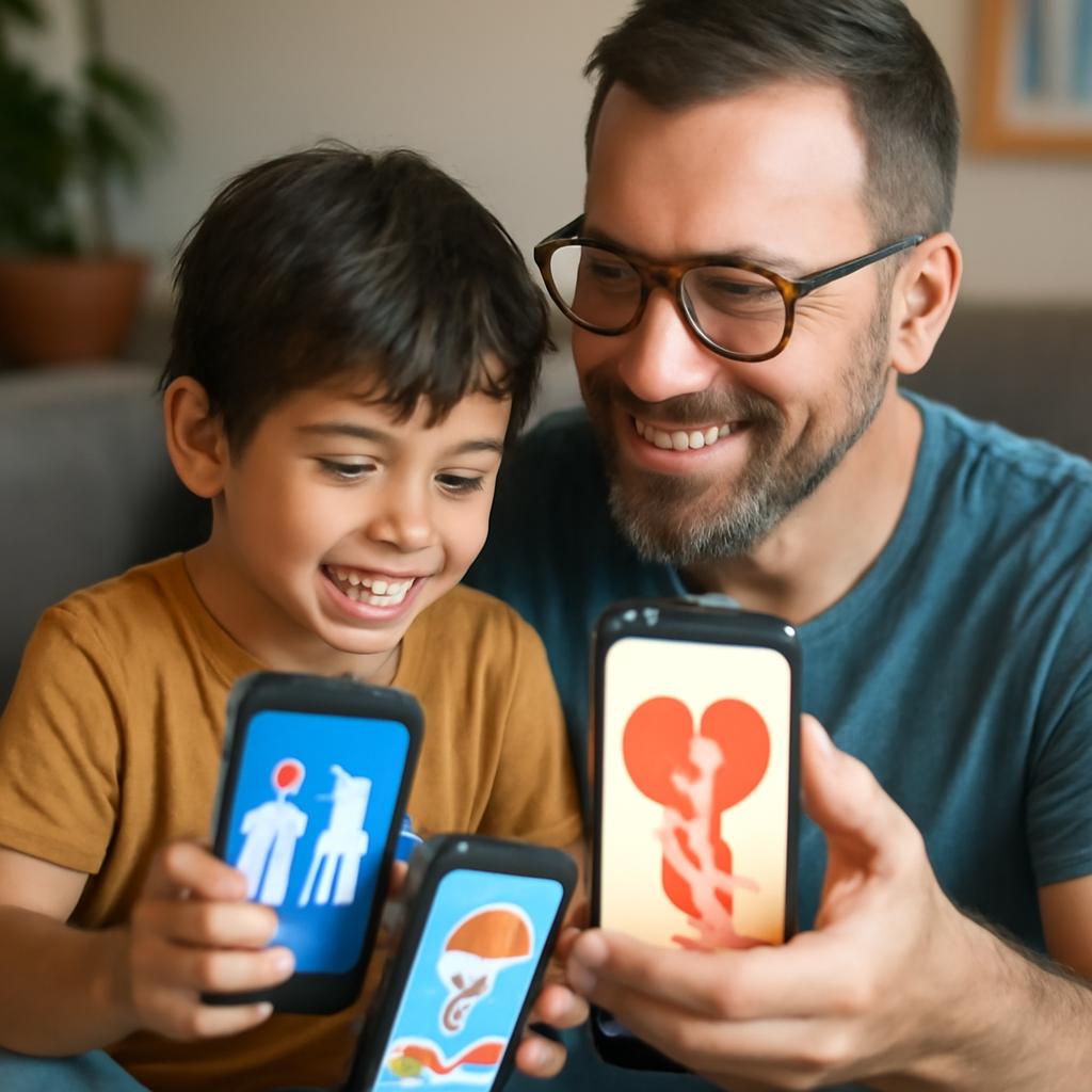 aplicativos para unir pais e filhos