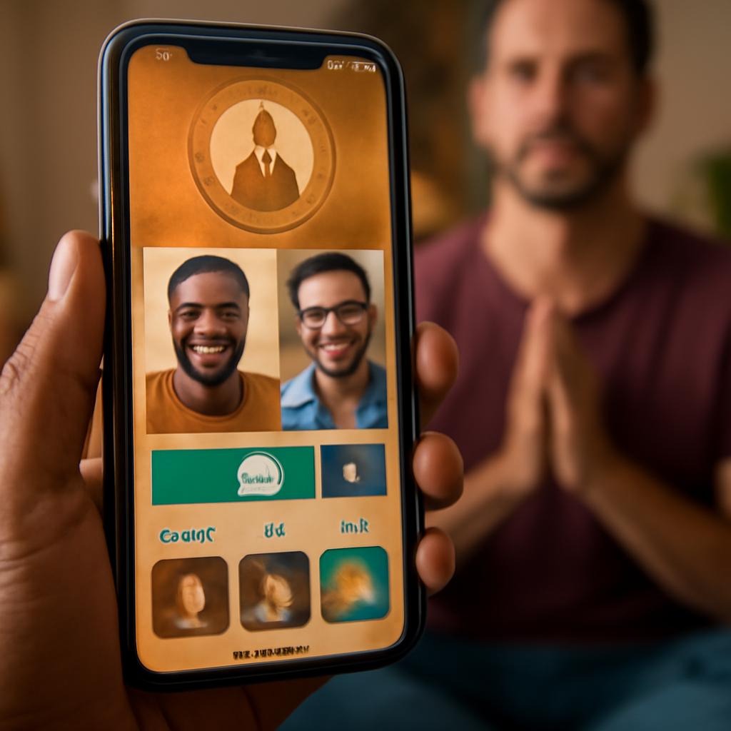 aplicativo para amizades espirituais