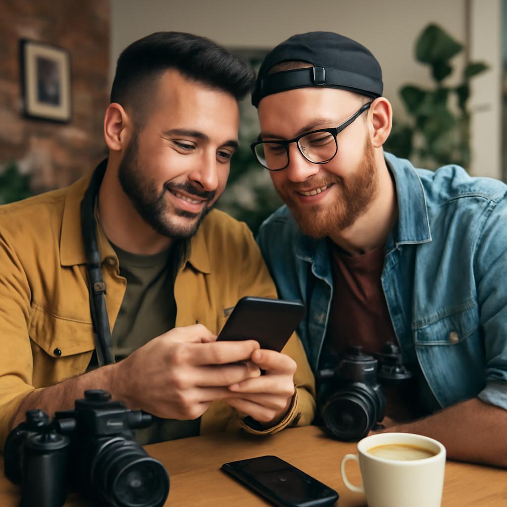 apps para amizade entre fotógrafos