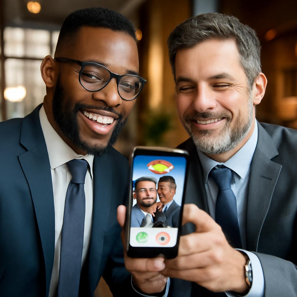 app amizade para empresários