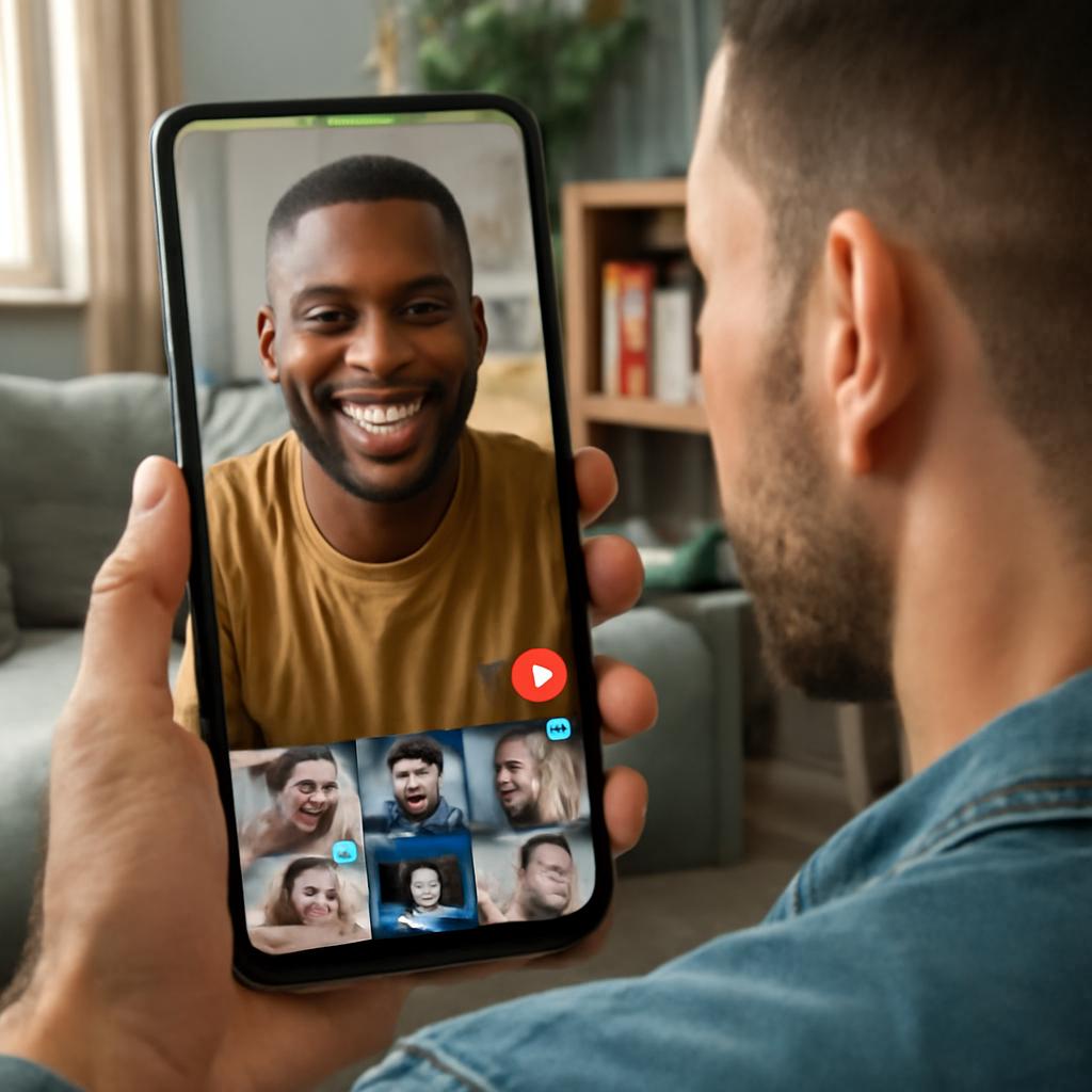 aplicativo de convivência virtual