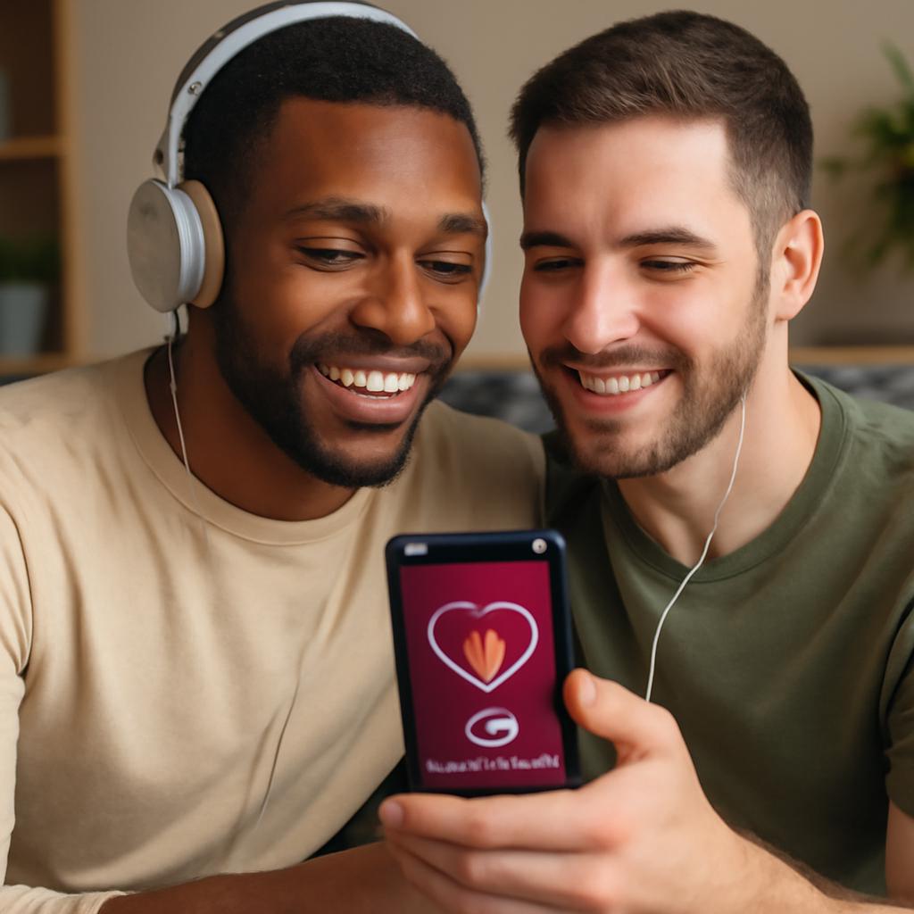 app para fazer amizade ouvindo música juntos