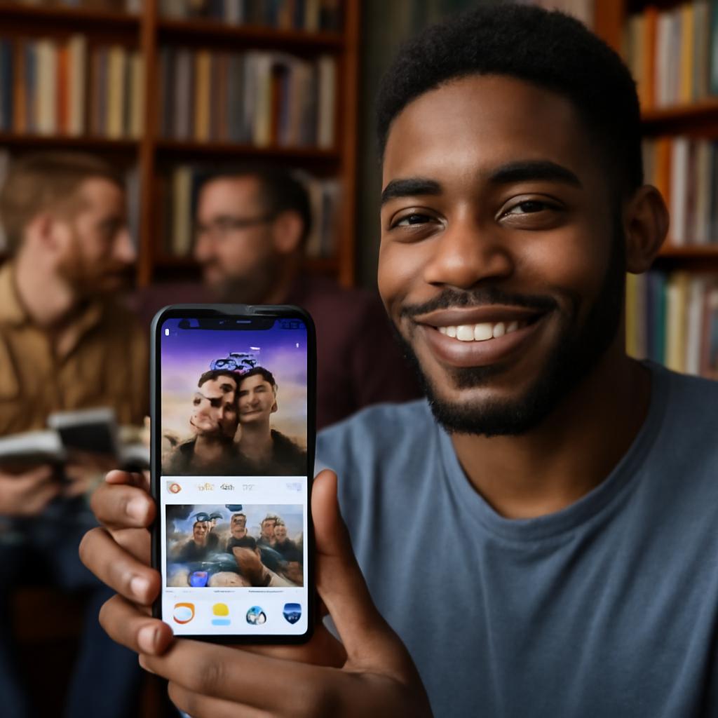 aplicativo para amizades em clubes de leitura