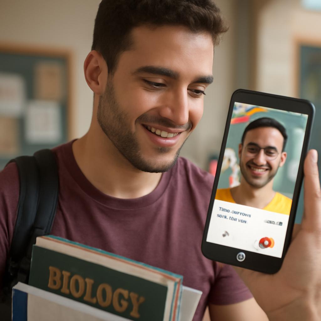app amizade para quem gosta de vestibular