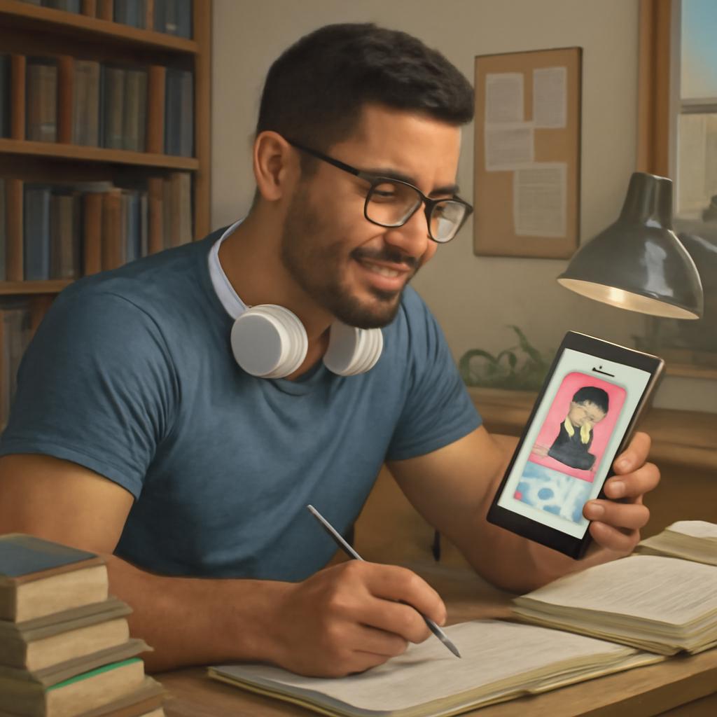 app amizade para quem estuda para concursos