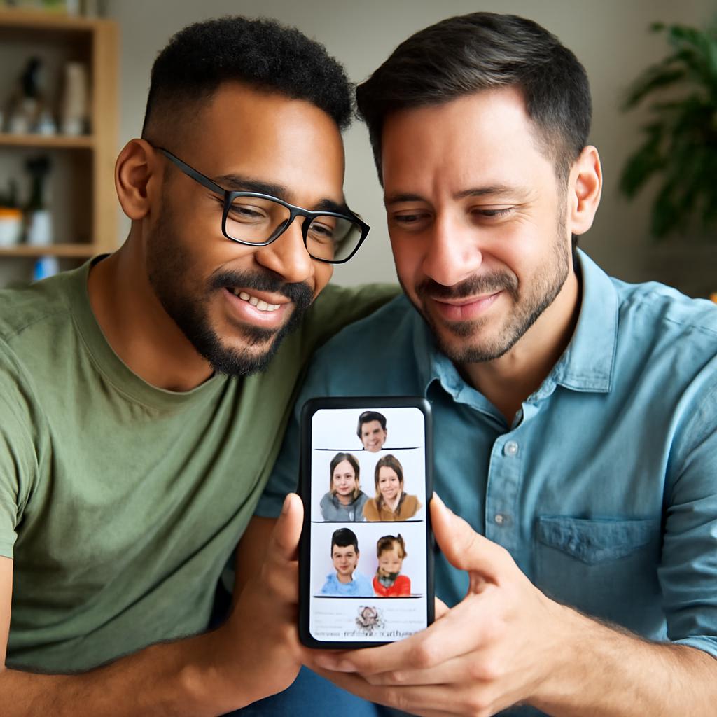 app para amizade entre pais homoafetivos