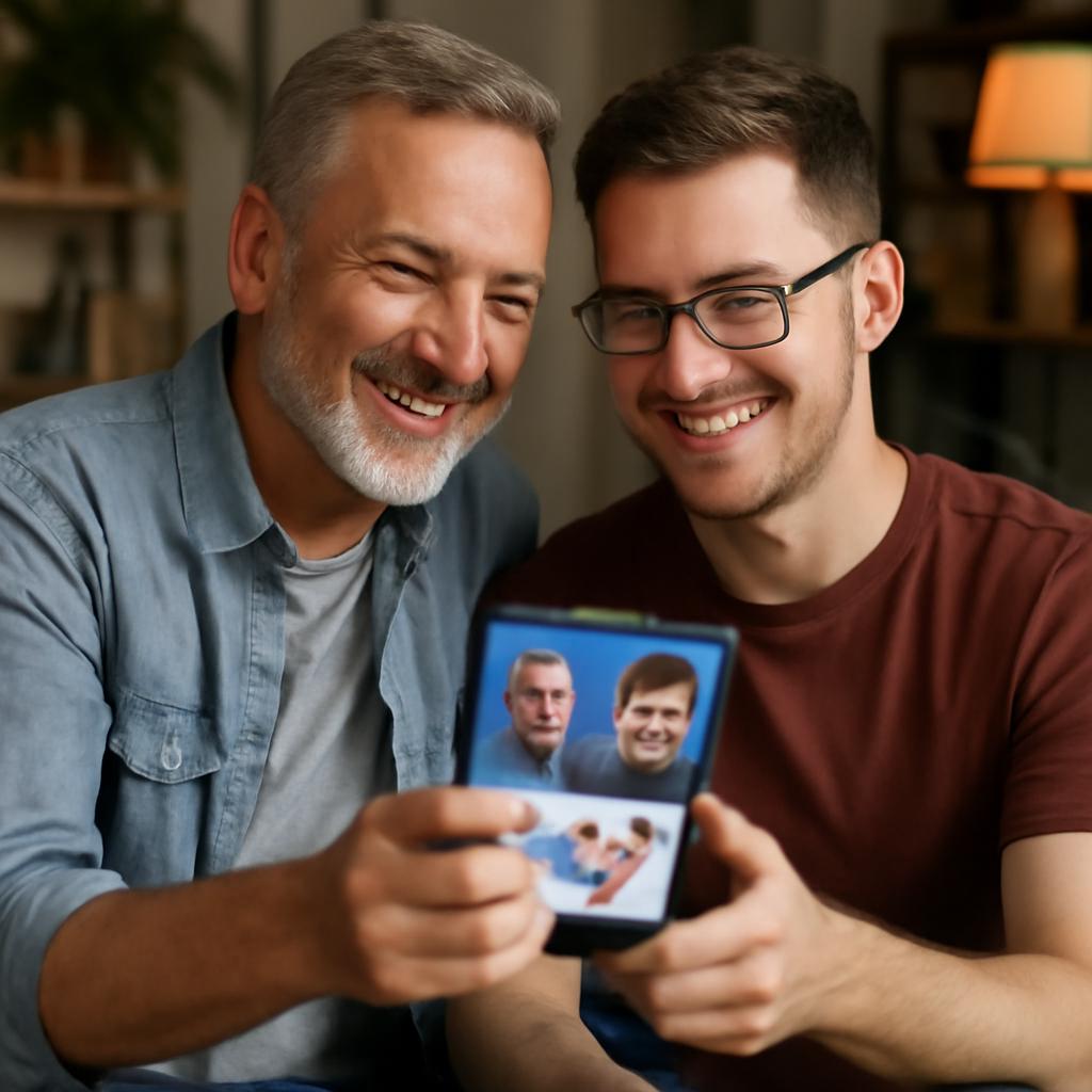 app para amizade entre padrastos e enteados