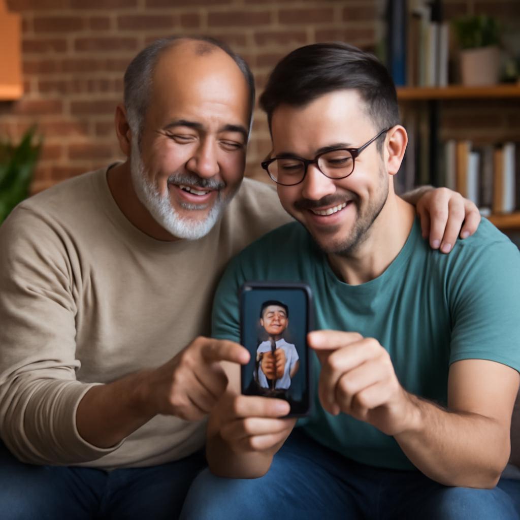 app para amizade entre gerações