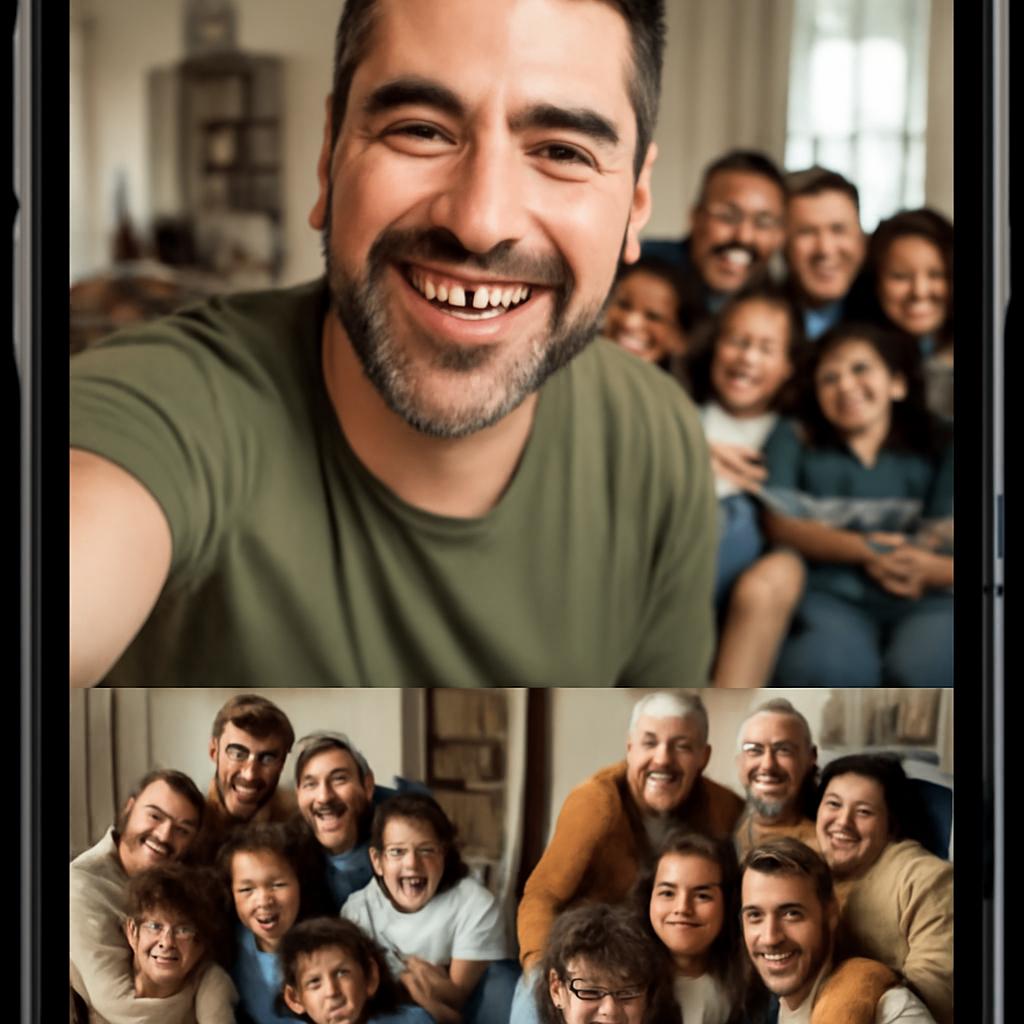 app amizade para reunir famílias grandes