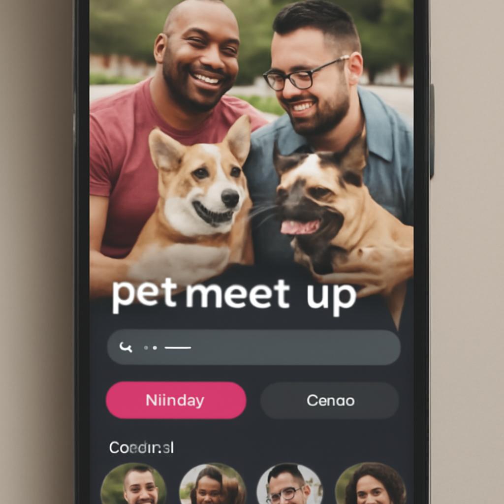 app amizade para organizar encontros de pets