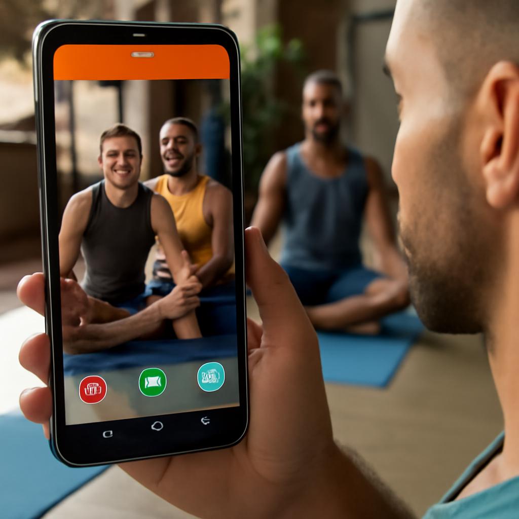 aplicativo amizade para praticantes de yoga