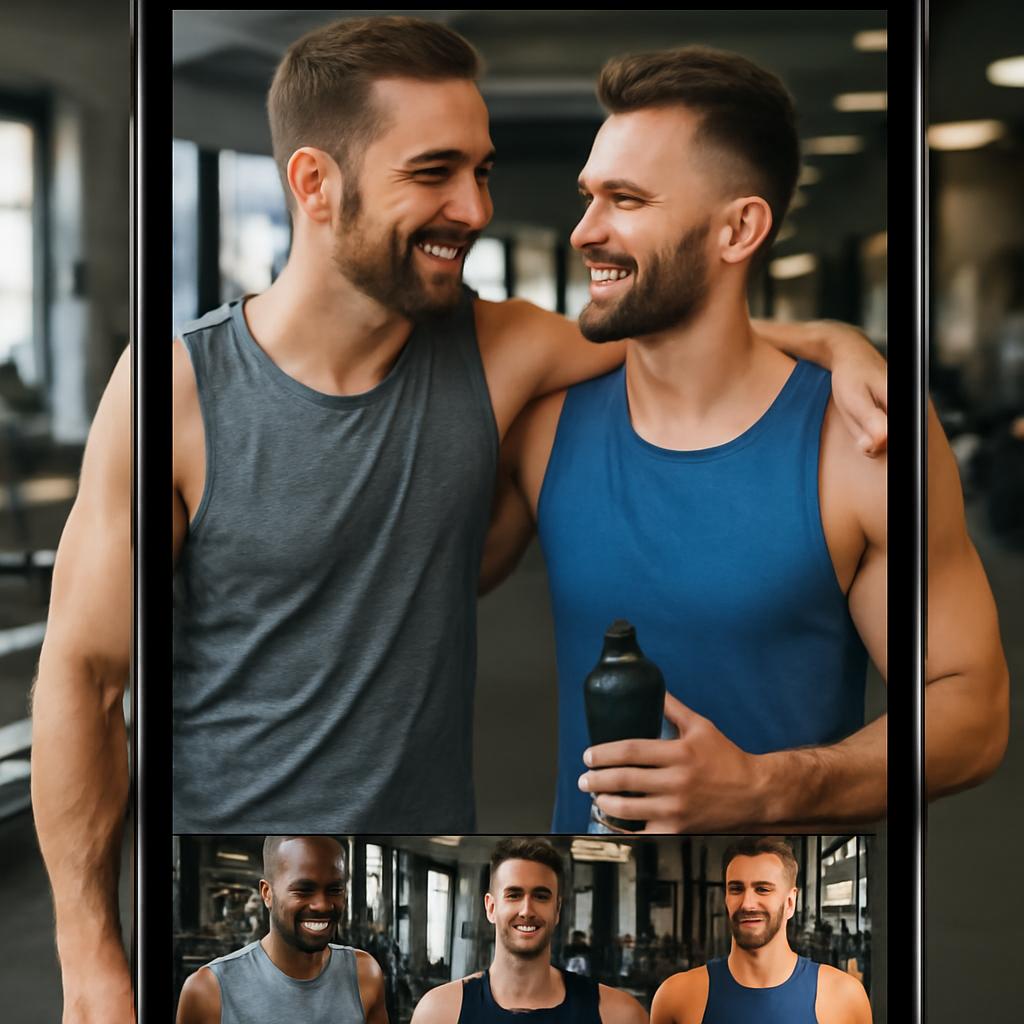 app amizade para malhadores