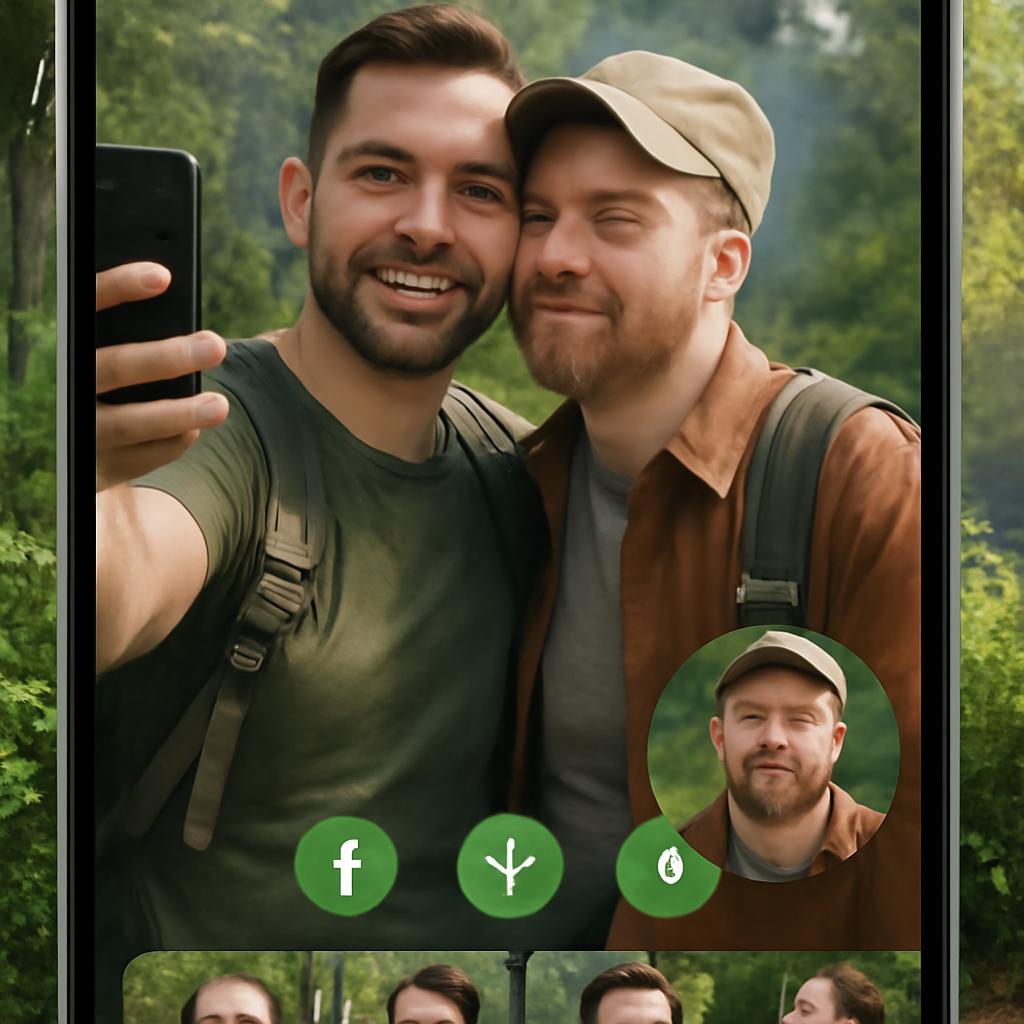 aplicativo amizade para amantes de natureza