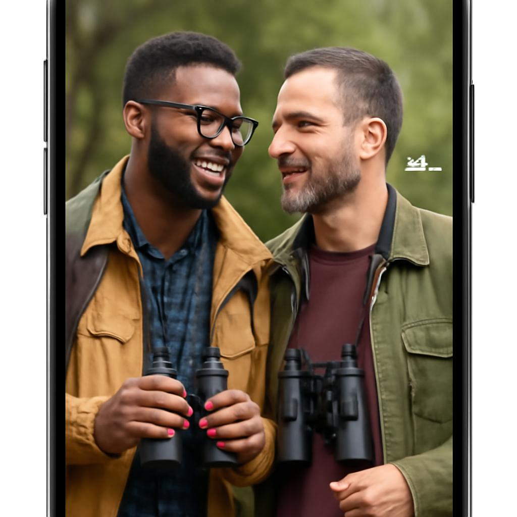 app amizade para observação de aves