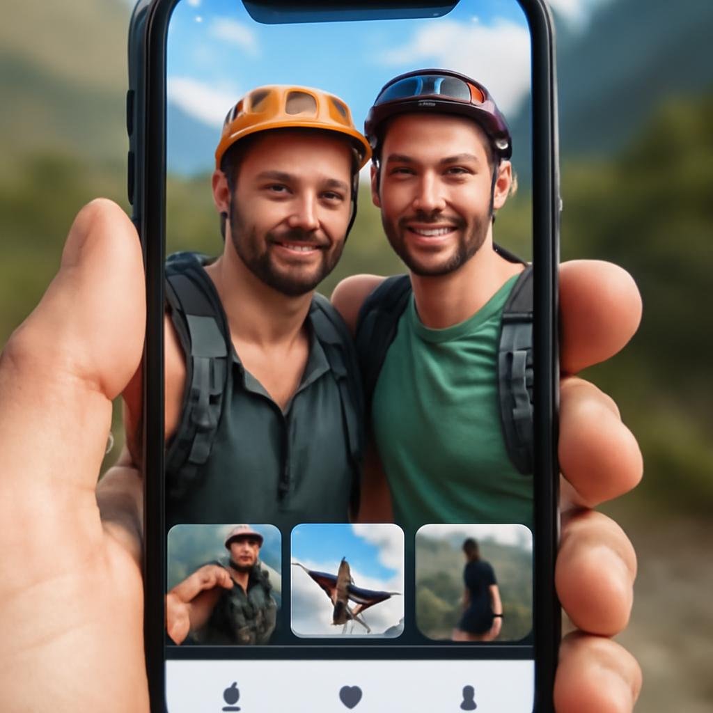 app amizade para viagens radicais