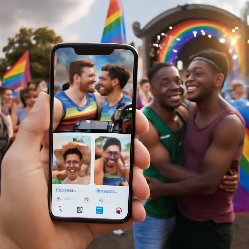 app amizade para festivais musicais