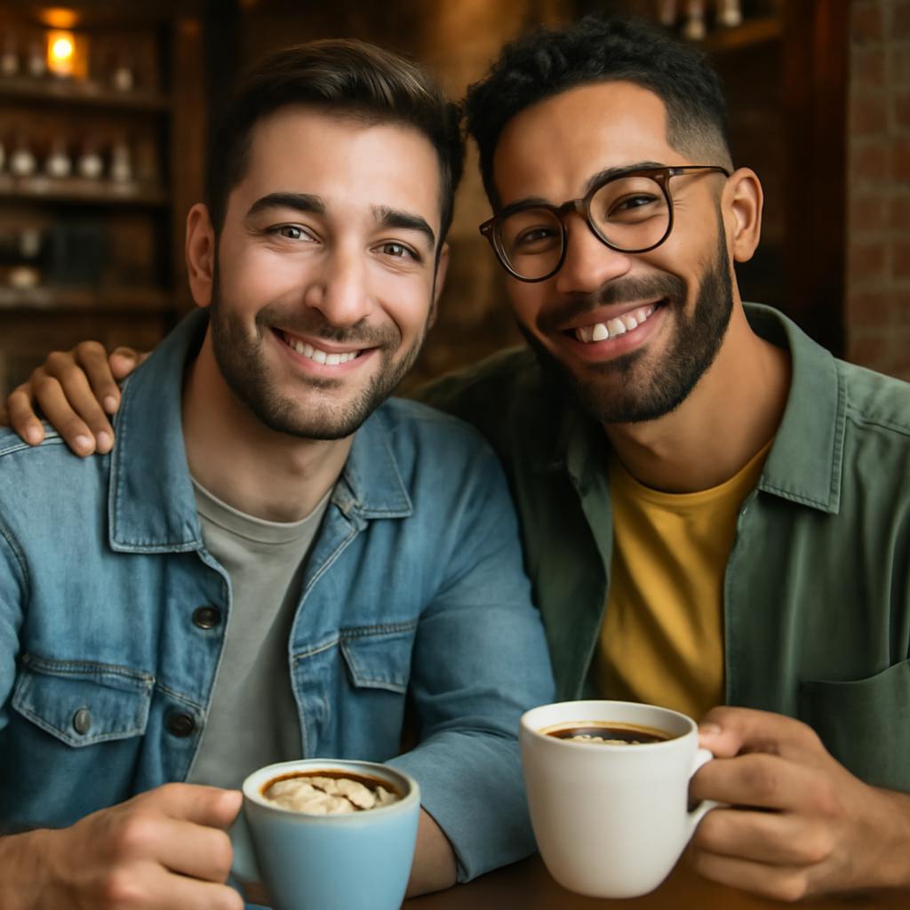 app amizade para apreciadores de café