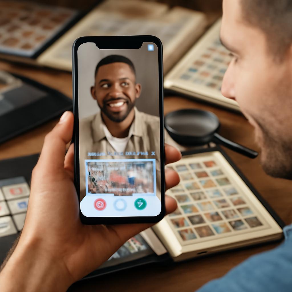 app amizade para filatelistas