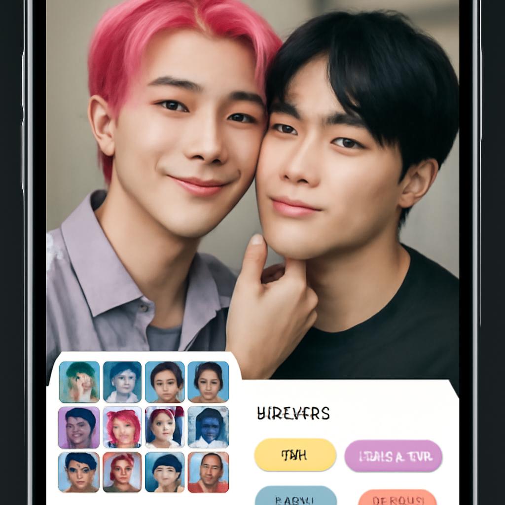 app amizade para amantes de k-pop
