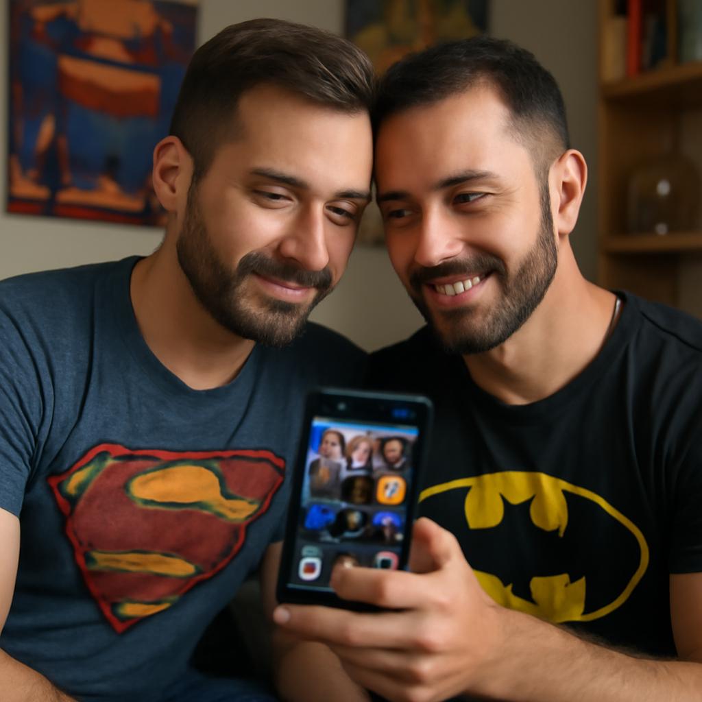 app amizade para fãs da DC