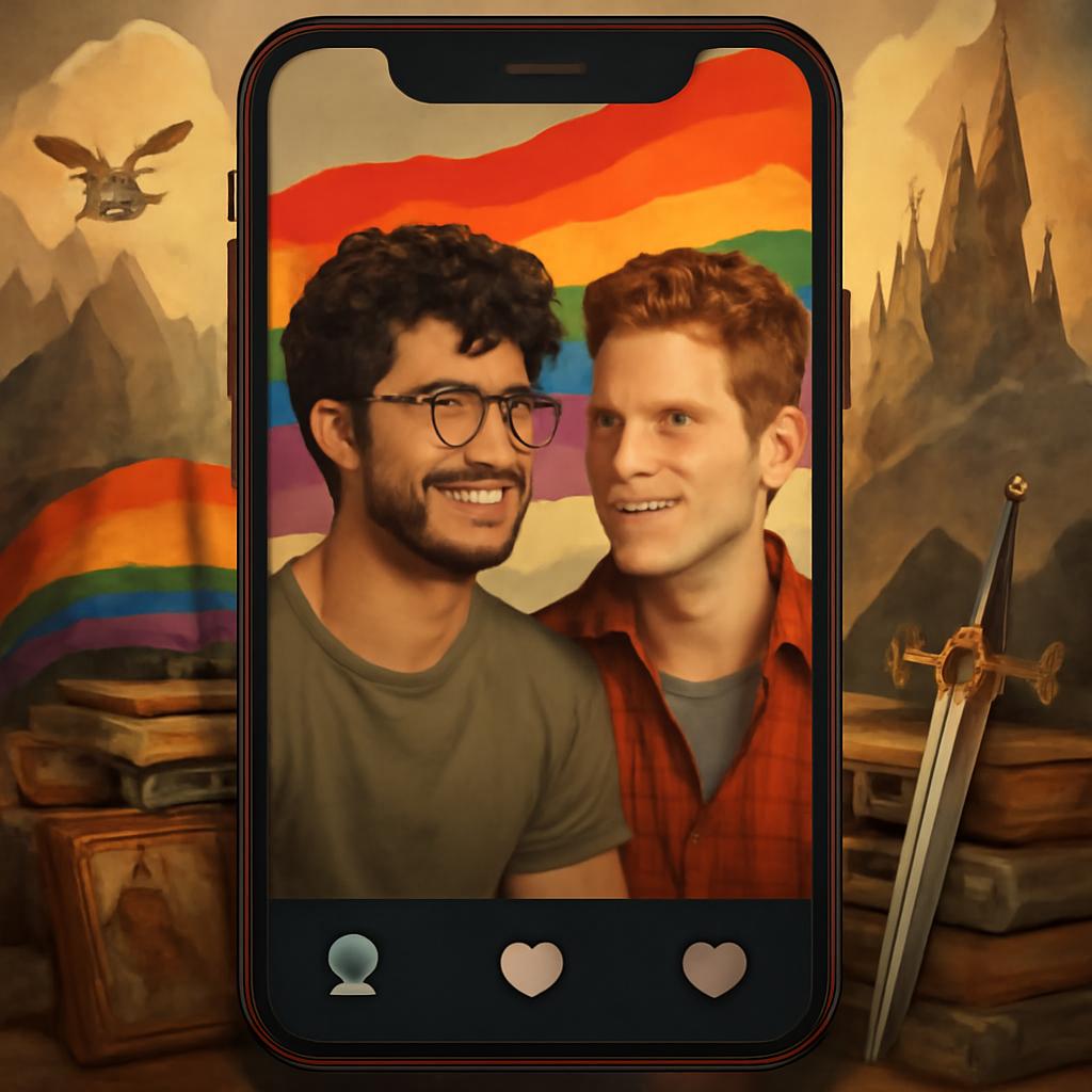 app amizade para fãs de literatura fantástica