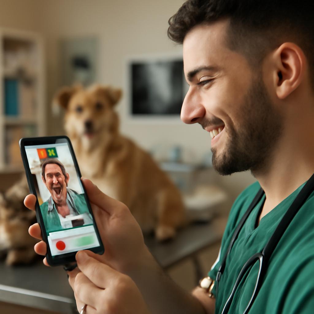 app amizade para quem faz veterinária