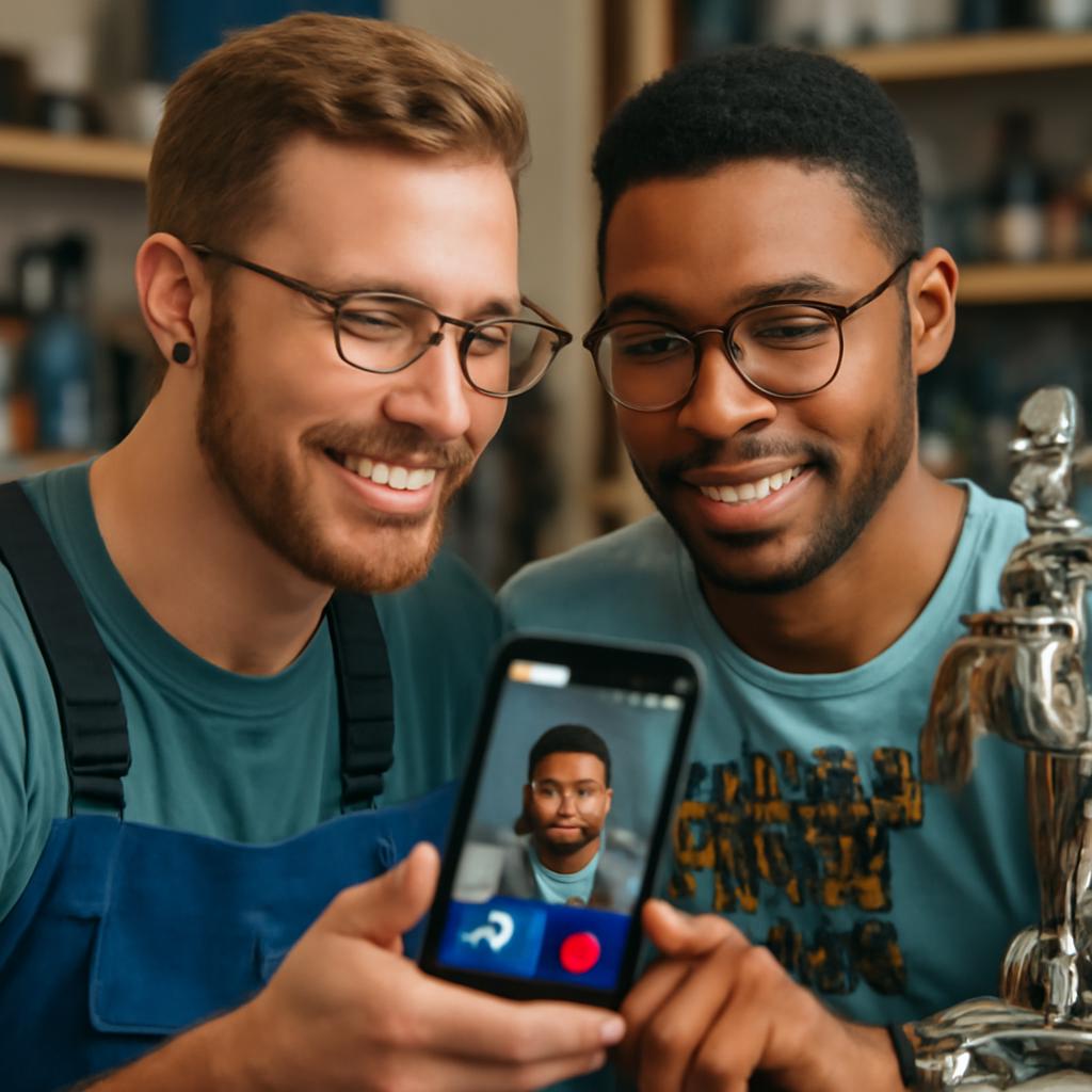 app amizade para aprendizes de robótica