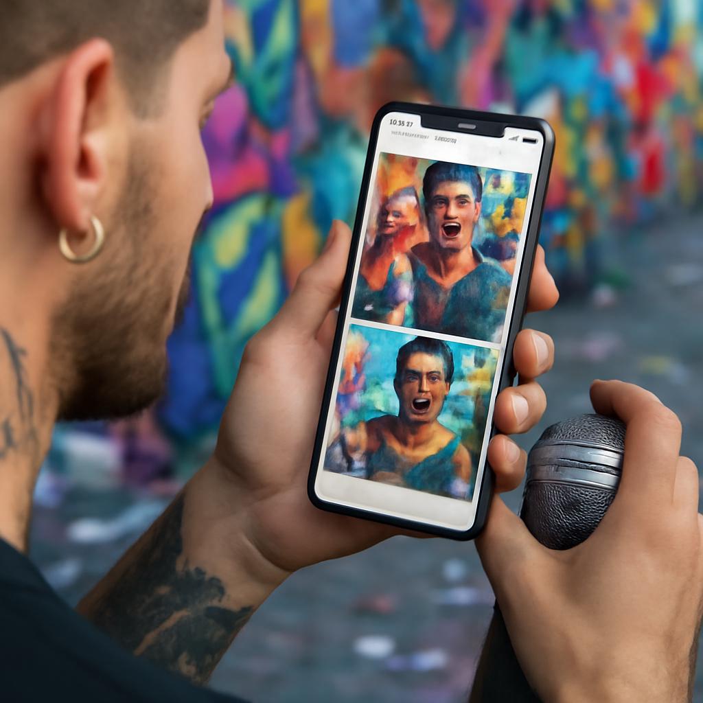 aplicativo amizade para grafiteiros