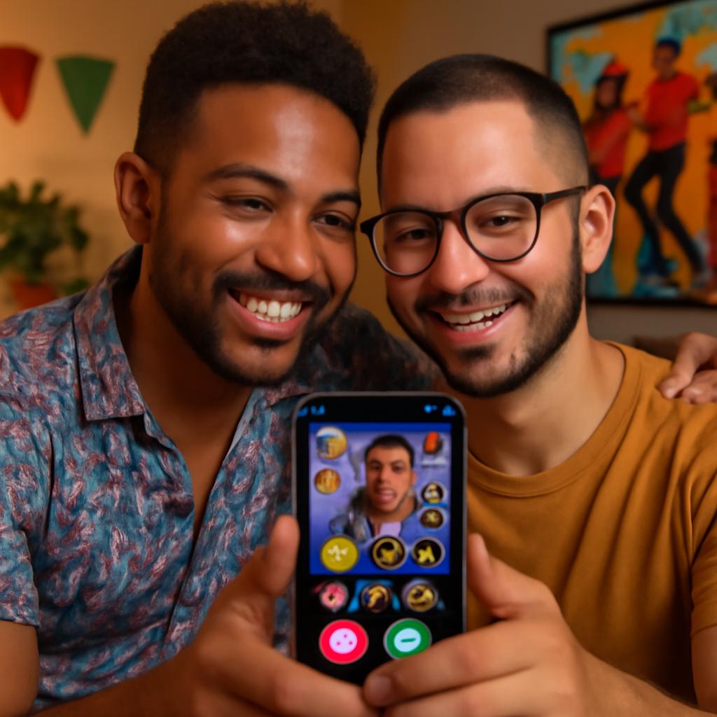app amizade para ritmos latinos