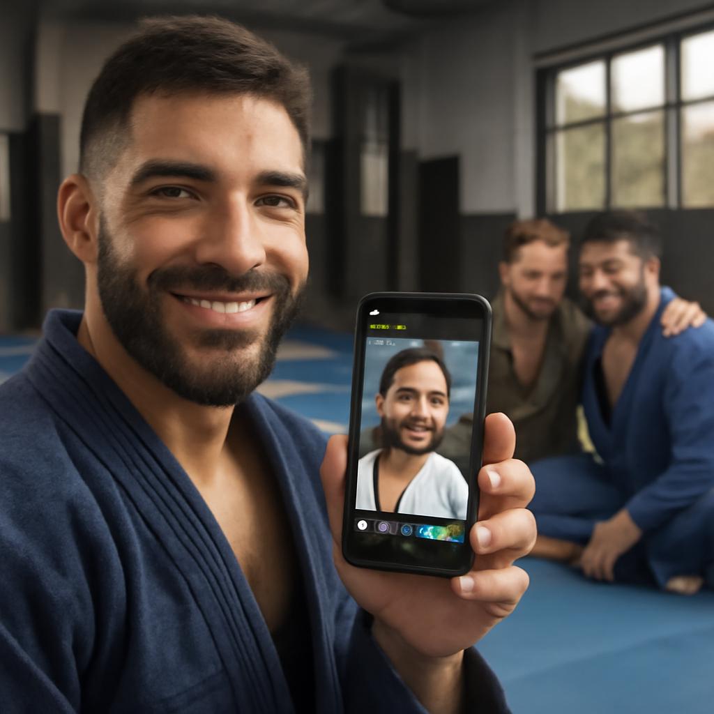 app amizade para jiu-jiteiros