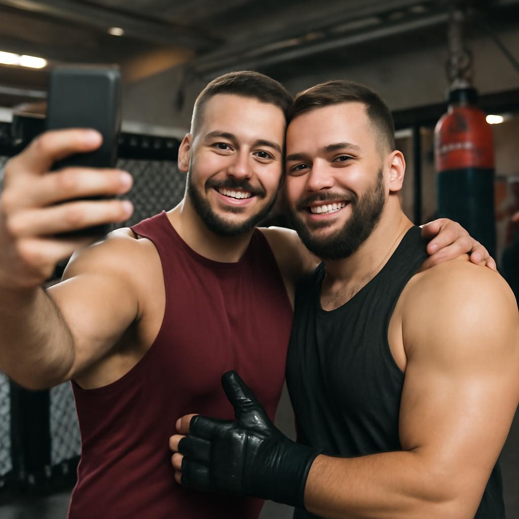 app amizade para amantes de MMA