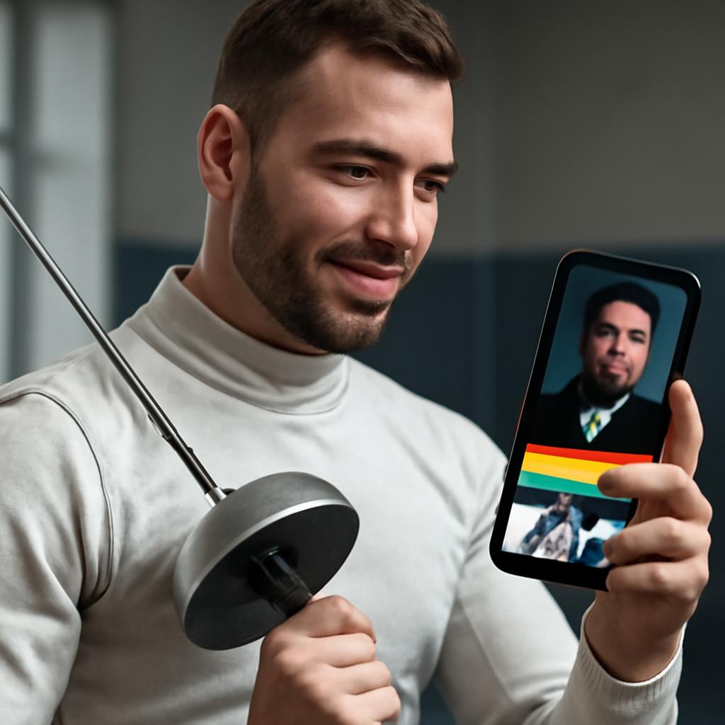 app amizade para quem treina esgrima