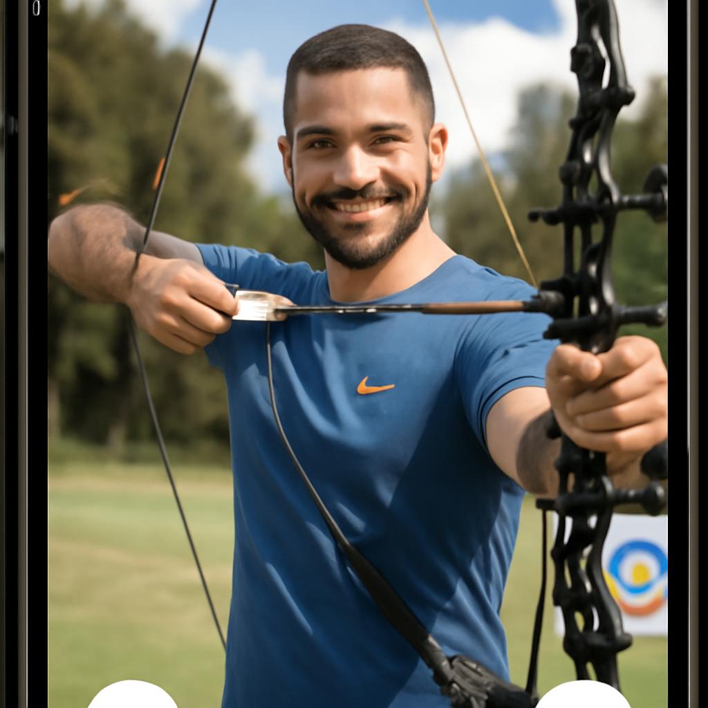 app amizade para praticantes de tiro com arco