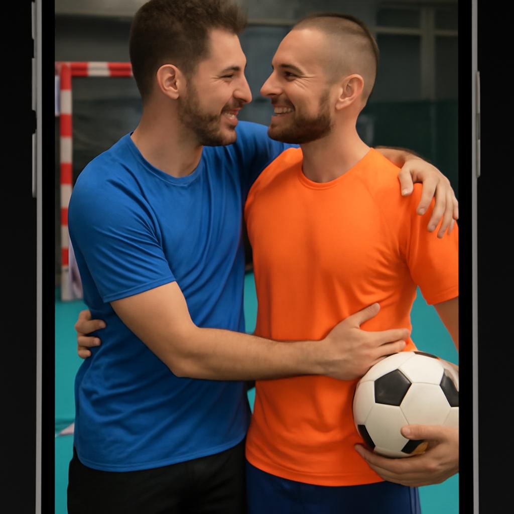 app amizade para jogadores de futsal