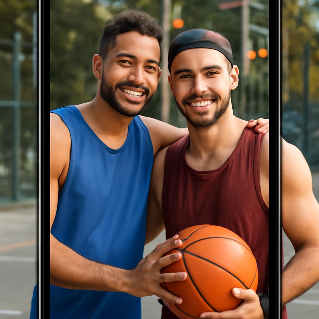 app amizade para basqueteiros