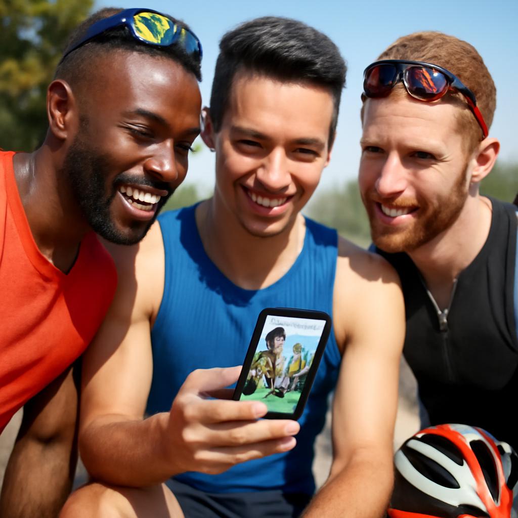 app amizade para triatletas