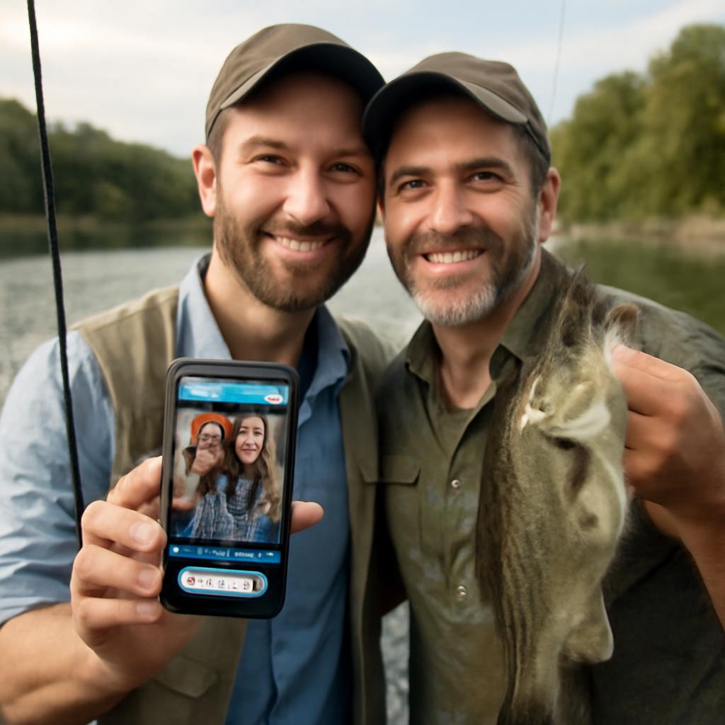 app amizade para pescadores esportivos